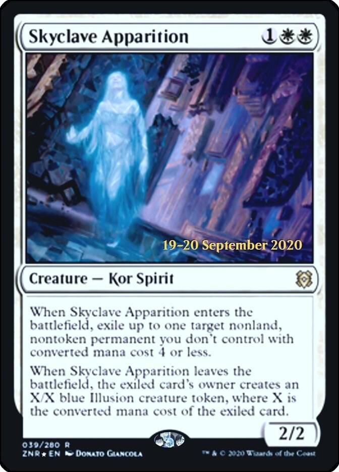 Skyclave Apparition 39 card from Prerelease Cards