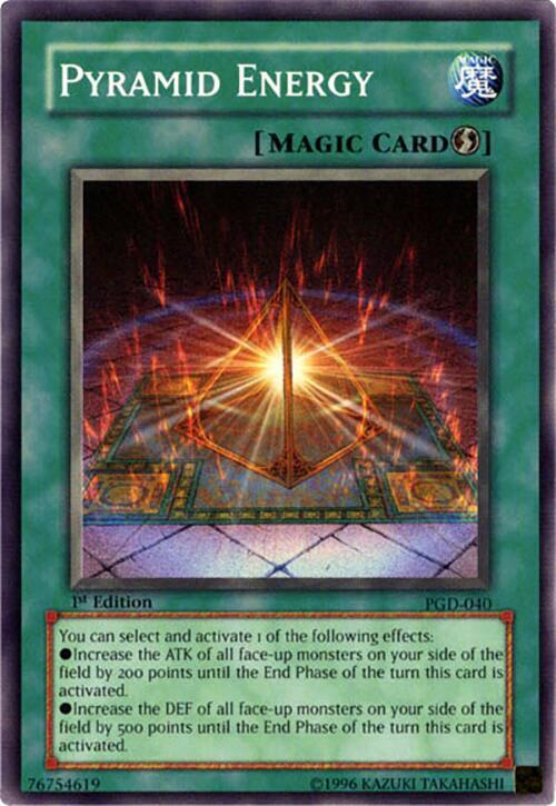 Pyramid Energy PGD-040 card from Pharaonic Guardian