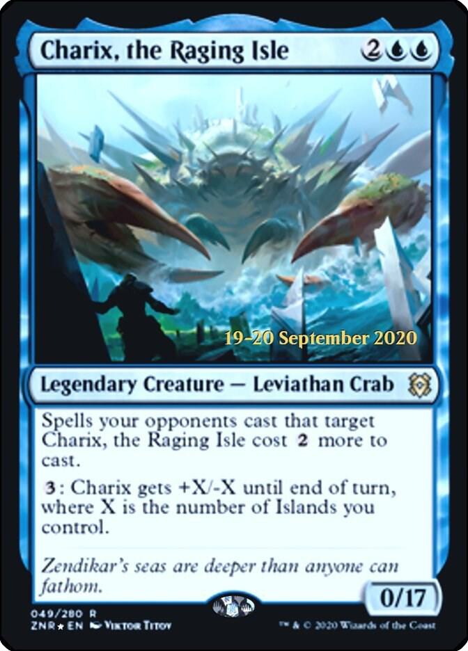 Charix, the Raging Isle 49 card from Prerelease Cards