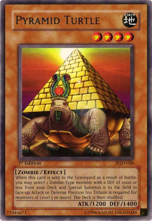 Pyramid Turtle PGD-026 card from Pharaonic Guardian