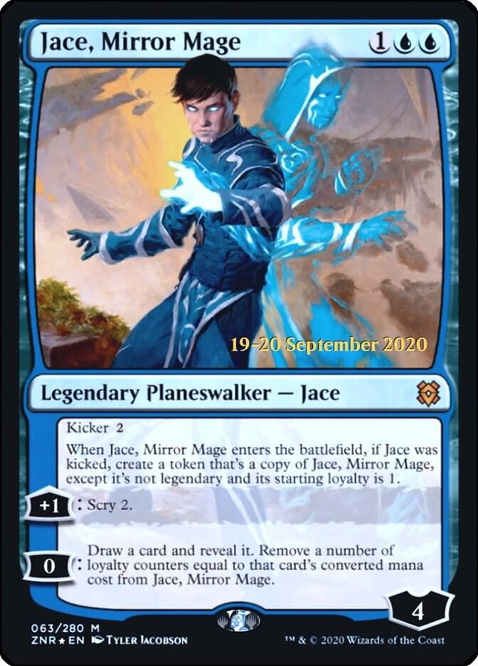 Jace, Mirror Mage 63 card from Prerelease Cards