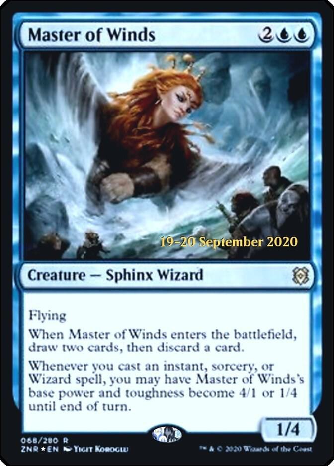 Master of Winds 68 card from Prerelease Cards