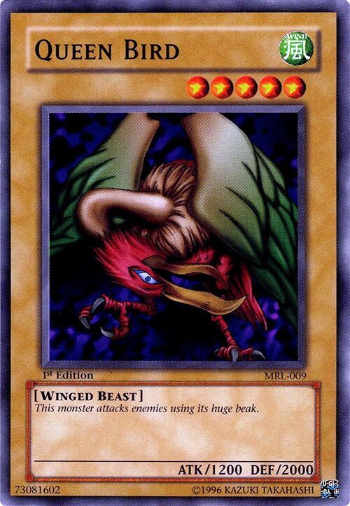 Queen Bird MRL-009 card from Magic Ruler