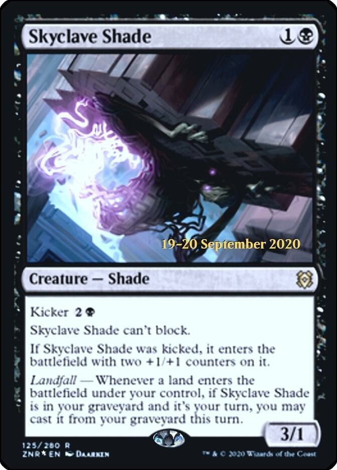Skyclave Shade 125 card from Prerelease Cards