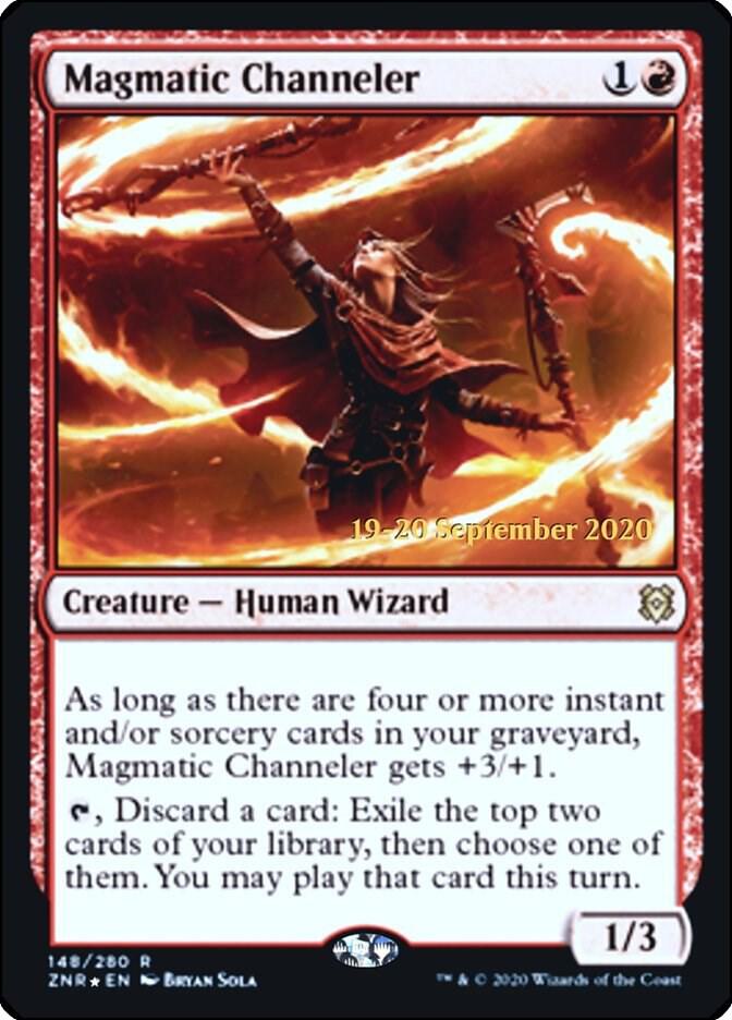 Magmatic Channeler 148 card from Prerelease Cards