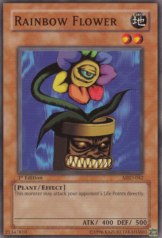Rainbow Flower MRD-042 card from Metal Raiders