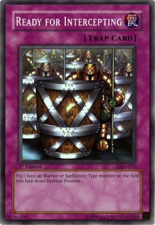 Ready for Intercepting LOD-031 card from Legacy of Darkness