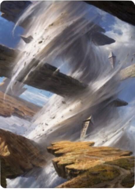 Plains Art Card (8/81) card from Art Series: Zendikar Rising