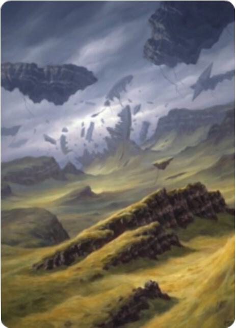 Plains Art Card (9/81) card from Art Series: Zendikar Rising