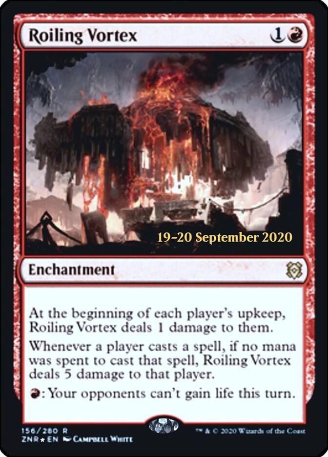 Roiling Vortex 156 card from Prerelease Cards