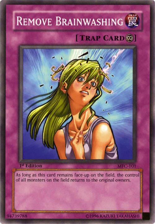 Remove Brainwashing MFC-101 card from Magician's Force