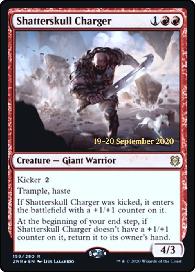 Shatterskull Charger 159 card from Prerelease Cards