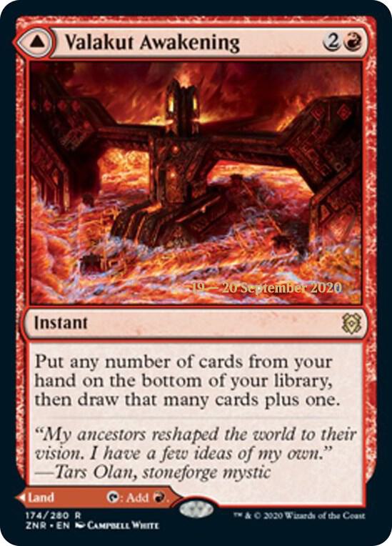 Valakut Awakening 174 card from Prerelease Cards