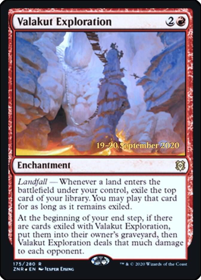 Valakut Exploration 175 card from Prerelease Cards