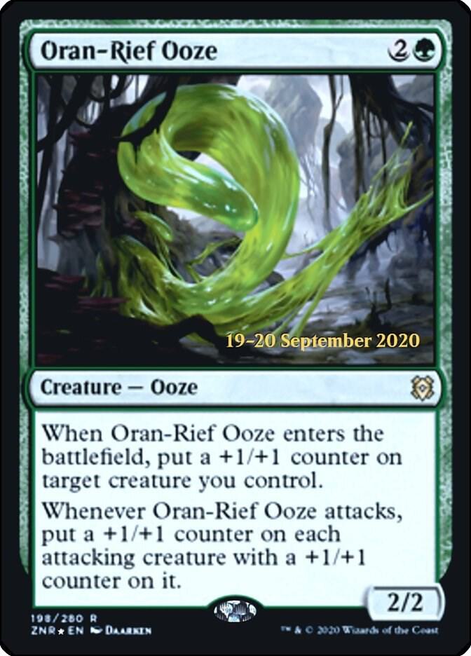 Oran-Rief Ooze 198 card from Prerelease Cards