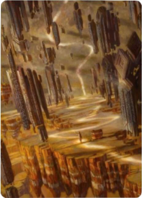 Brightclimb Pathway Art Card 23 card from Art Series: Zendikar Rising