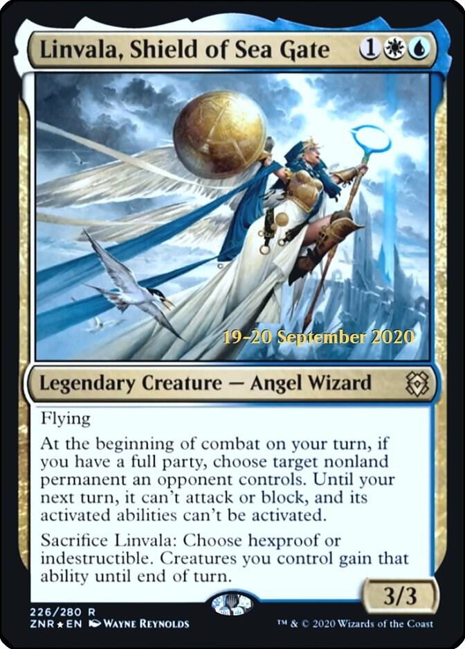 Linvala, Shield of Sea Gate 226 card from Prerelease Cards