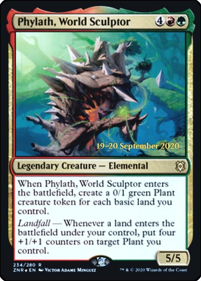 Phylath, World Sculptor 234 card from Prerelease Cards