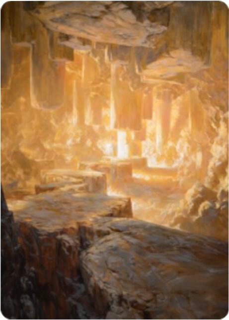 Pillarverge Pathway Art Card 28 card from Art Series: Zendikar Rising