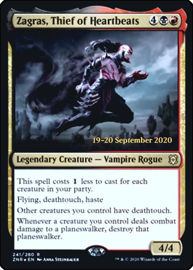 Zagras, Thief of Heartbeats 241 card from Prerelease Cards