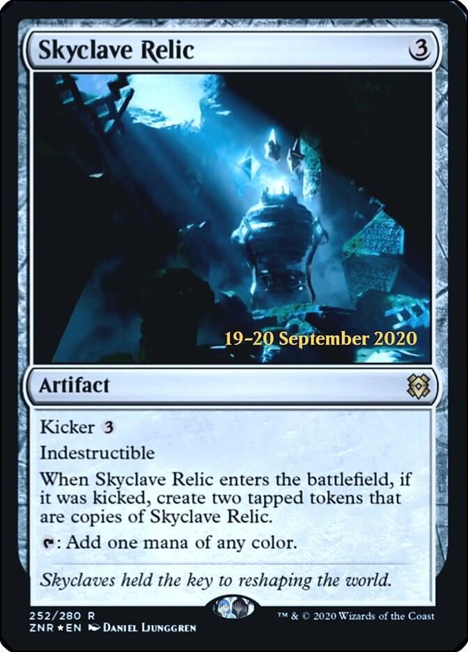 Skyclave Relic 252 card from Prerelease Cards