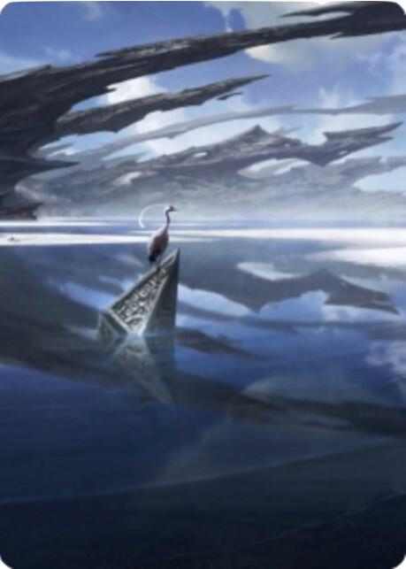Seachrome Coast Art Card 31 card from Art Series: Zendikar Rising