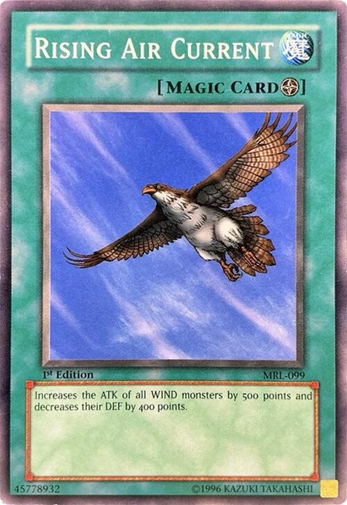 Rising Air Current MRL-099 card from Magic Ruler