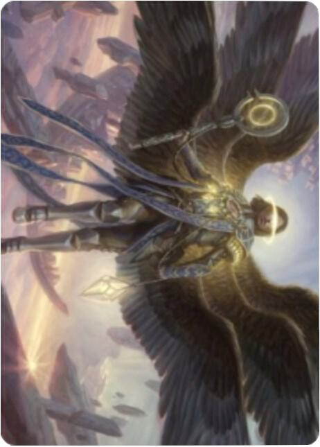 Angel of Destiny Art Card 37 card from Art Series: Zendikar Rising