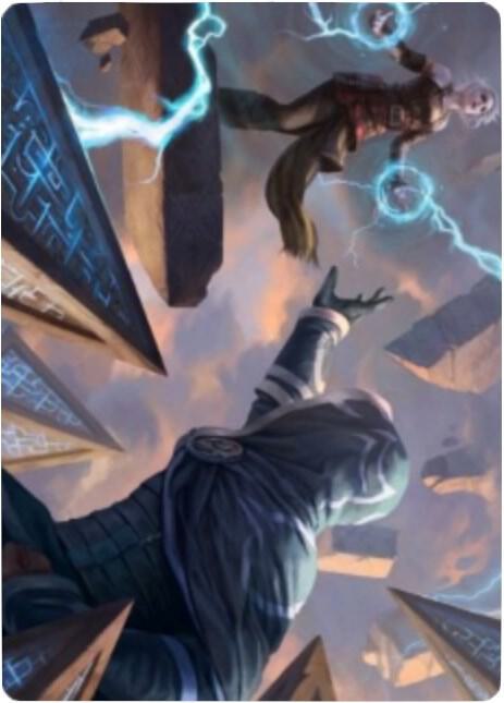 Nahiri's Binding Art Card 42 card from Art Series: Zendikar Rising