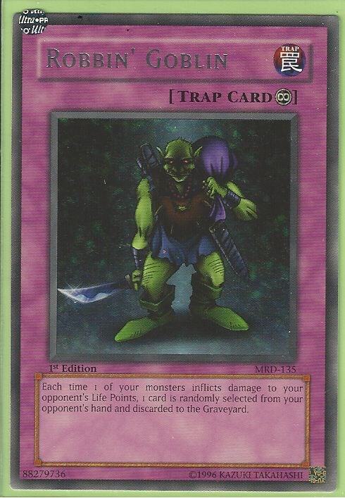 Robbin' Goblin MRD-135 card from Metal Raiders