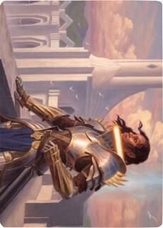 Tazri, Beacon of Unity Art Card 45 card from Art Series: Zendikar Rising