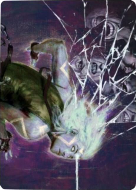 Anticognition Art Card 46 card from Art Series: Zendikar Rising