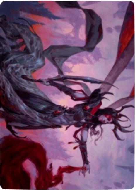 Drana, the Last Bloodchief Art Card 54 card from Art Series: Zendikar Rising
