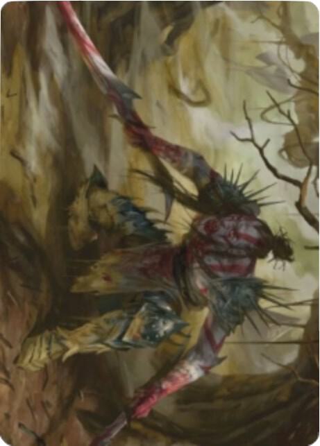 Highborn Vampire Art Card 55 card from Art Series: Zendikar Rising