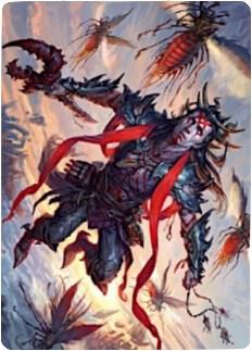 Scion of the Swarm Art Card 59 card from Art Series: Zendikar Rising