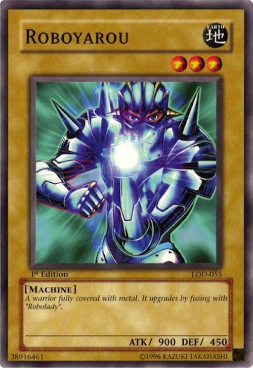Roboyarou LOD-055 card from Legacy of Darkness