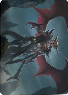 Taborax, Hope's Demise Art Card 63 card from Art Series: Zendikar Rising