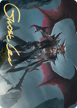 Taborax, Hope's Demise Art Card (Gold-Stamped Signature) 63 card from Art Series: Zendikar Rising