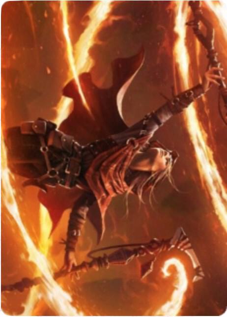 Magmatic Channeler Art Card 65 card from Art Series: Zendikar Rising