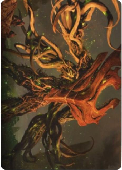 Ashaya, Soul of the Wild Art Card 69 card from Art Series: Zendikar Rising