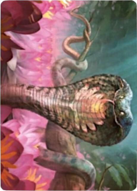 Lotus Cobra Art Card 71 card from Art Series: Zendikar Rising