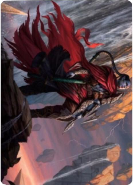 Anowon, the Ruin Thief Art Card 75 card from Art Series: Zendikar Rising