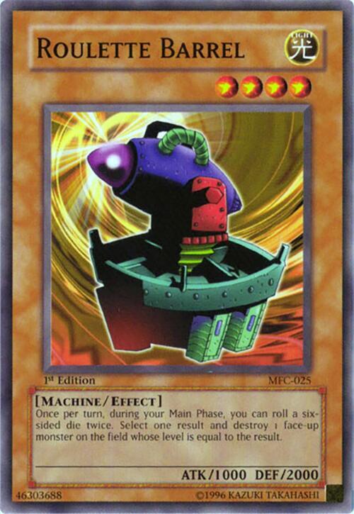 Roulette Barrel MFC-025 card from Magician's Force