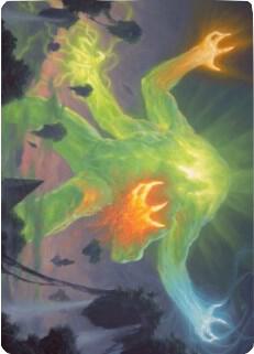 Omnath, Locus of Creation Art Card 78 card from Art Series: Zendikar Rising