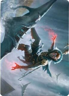 Umara Mystic Art Card 80 card from Art Series: Zendikar Rising