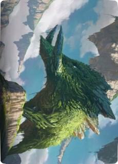 Yasharn, Implacable Earth Art Card 81 card from Art Series: Zendikar Rising