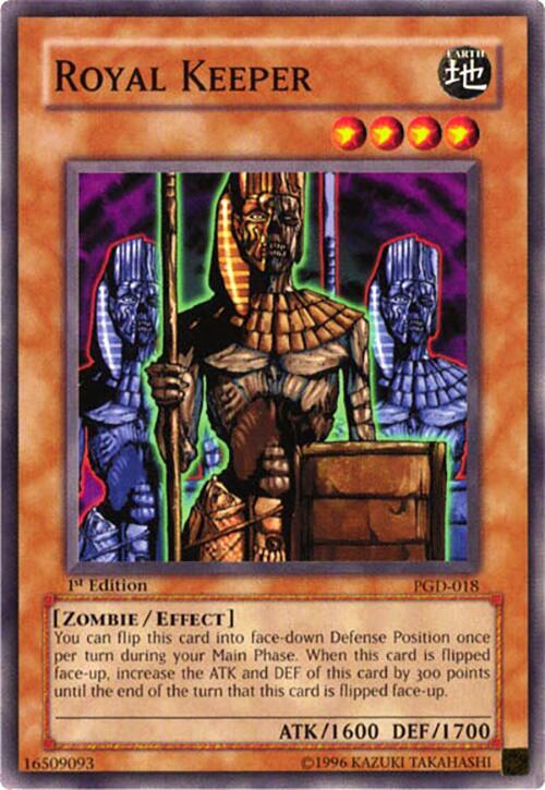 Royal Keeper PGD-018 card from Pharaonic Guardian