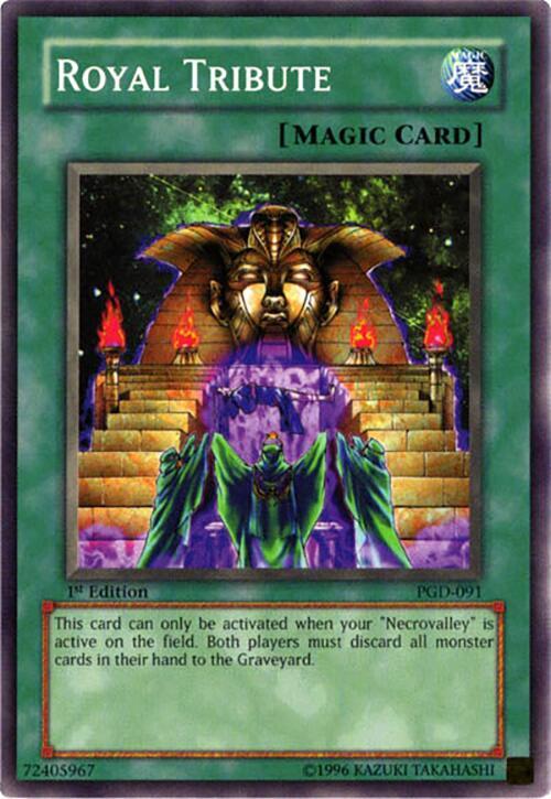 Royal Tribute PGD-091 card from Pharaonic Guardian