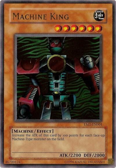 Machine King EM1-EN001 card from Miscellaneous Promotional Cards