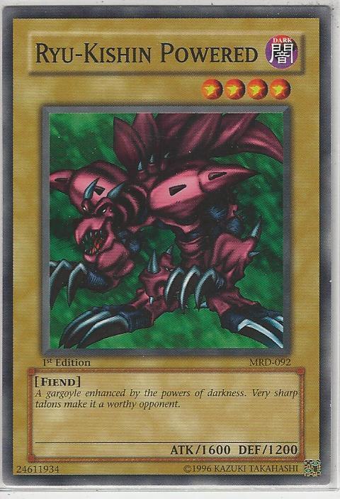 Ryu-Kishin Powered MRD-092 card from Metal Raiders